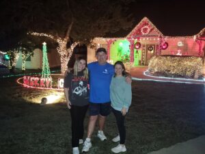 The Valkner Family at Ridgewood Circle